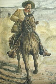 Illustration Representing Mexican Revolutionary General Pancho Villa'  Giclee Print 
