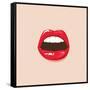 Illustration. Sexy Lips-Chalintra B-Framed Stretched Canvas