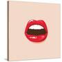 Illustration. Sexy Lips-Chalintra B-Stretched Canvas