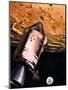 Illustration Showing Apollo 8 in Orbit-null-Mounted Premium Giclee Print