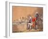 Illustration Showing "The King of Brobdingnag and Gulliver" from the Book "Gulliver's Travels"-null-Framed Photographic Print