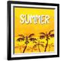 Illustration Summer-yaichatchai-Framed Art Print