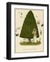 Illustration, the Cats Have Come to Tea-Kate Greenaway-Framed Art Print