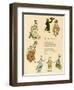 Illustration, the Dancing Family-Kate Greenaway-Framed Art Print