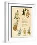 Illustration, the Dancing Family-Kate Greenaway-Framed Art Print