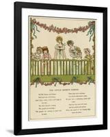 Illustration, the Little Queen's Coming-Kate Greenaway-Framed Art Print