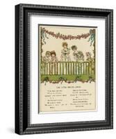 Illustration, the Little Queen's Coming-Kate Greenaway-Framed Art Print