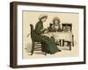 Illustration, the Queen of the Pirate Isle-Kate Greenaway-Framed Art Print