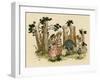 Illustration, the Queen of the Pirate Isle-Kate Greenaway-Framed Art Print