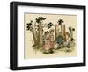 Illustration, the Queen of the Pirate Isle-Kate Greenaway-Framed Art Print