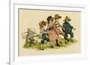 Illustration, the Queen of the Pirate Isle-Kate Greenaway-Framed Premium Giclee Print