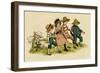 Illustration, the Queen of the Pirate Isle-Kate Greenaway-Framed Art Print