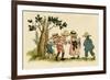 Illustration, the Queen of the Pirate Isle-Kate Greenaway-Framed Premium Giclee Print