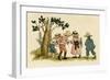 Illustration, the Queen of the Pirate Isle-Kate Greenaway-Framed Art Print