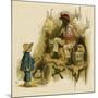 Illustration, the Queen of the Pirate Isle-Kate Greenaway-Mounted Art Print