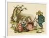 Illustration, the Queen of the Pirate Isle-Kate Greenaway-Framed Art Print