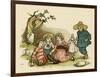 Illustration, the Queen of the Pirate Isle-Kate Greenaway-Framed Art Print