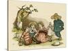 Illustration, the Queen of the Pirate Isle-Kate Greenaway-Stretched Canvas