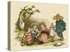 Illustration, the Queen of the Pirate Isle-Kate Greenaway-Stretched Canvas