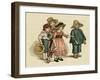 Illustration, the Queen of the Pirate Isle-Kate Greenaway-Framed Art Print