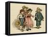 Illustration, the Queen of the Pirate Isle-Kate Greenaway-Framed Stretched Canvas