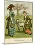 Illustration, the Ungrateful Lamb-Kate Greenaway-Mounted Art Print