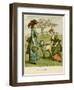 Illustration, the Ungrateful Lamb-Kate Greenaway-Framed Art Print