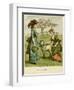 Illustration, the Ungrateful Lamb-Kate Greenaway-Framed Art Print