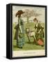 Illustration, the Ungrateful Lamb-Kate Greenaway-Framed Stretched Canvas