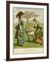 Illustration, the Ungrateful Lamb-Kate Greenaway-Framed Art Print