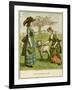 Illustration, the Ungrateful Lamb-Kate Greenaway-Framed Art Print