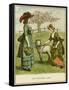 Illustration, the Ungrateful Lamb-Kate Greenaway-Framed Stretched Canvas