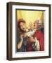 Illustration to Alexander Pope's the Rape of the Lock-John Millar Watt-Framed Premium Giclee Print