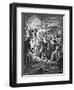 Illustration to Black Cat-Edgar Allan Poe-Framed Giclee Print