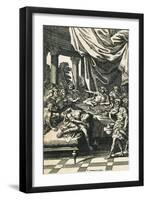 Illustration to Britannicus-Jean Racine-Framed Giclee Print