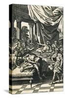 Illustration to Britannicus-Jean Racine-Stretched Canvas