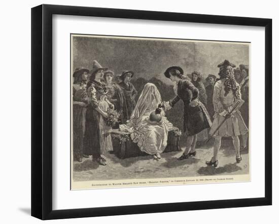 Illustration to Dorothy Forster by Walter Besant-Charles Green-Framed Giclee Print
