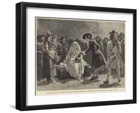 Illustration to Dorothy Forster by Walter Besant-Charles Green-Framed Giclee Print