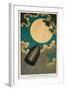 Illustration to From the Earth to the Moon by Jules Verne, 1877-null-Framed Giclee Print