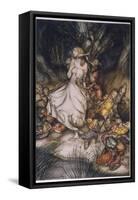 Illustration to Goblin Market-Arthur Rackham-Framed Stretched Canvas