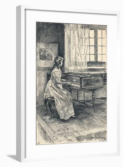 'Illustration to John Halifax, Gentleman', c1897-Alice Barber Stephens-Framed Giclee Print
