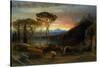 Illustration to Milton's Lycidas-Samuel Palmer-Stretched Canvas