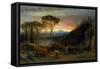 Illustration to Milton's Lycidas-Samuel Palmer-Framed Stretched Canvas