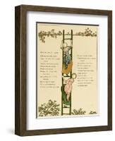 Illustration, to Mystery Land-Kate Greenaway-Framed Art Print