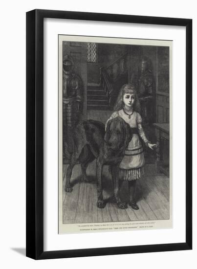 Illustration to Percy Fitzgerald's Tale, Cissy, the Little Peacemaker-Frank Dadd-Framed Giclee Print