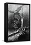 Illustration to Pit and Pendulum-Edgar Allan Poe-Framed Stretched Canvas