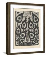 Illustration to Salome by Oscar Wilde, 1906–7-Aubrey Beardsley-Framed Art Print