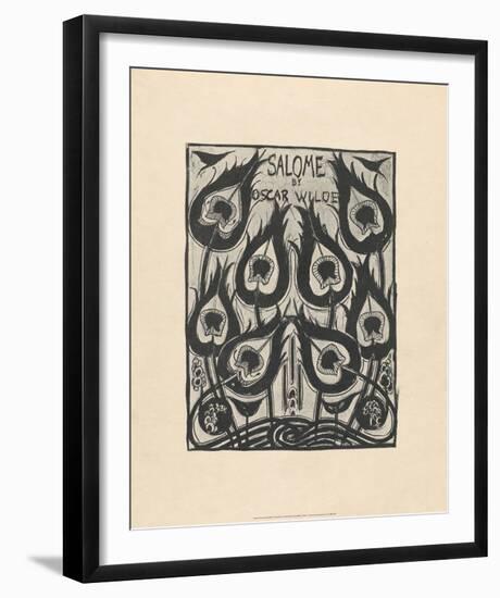 Illustration to Salome by Oscar Wilde, 1906–7-Aubrey Beardsley-Framed Art Print