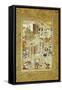 Illustration to the Baburnama-null-Framed Stretched Canvas