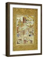 Illustration to the Baburnama-null-Framed Giclee Print